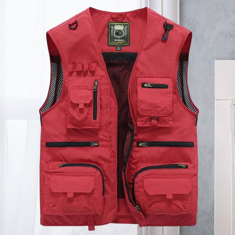 Tony™ - Gilet d'été avec plusieurs poches - Atelier Celeste Paris