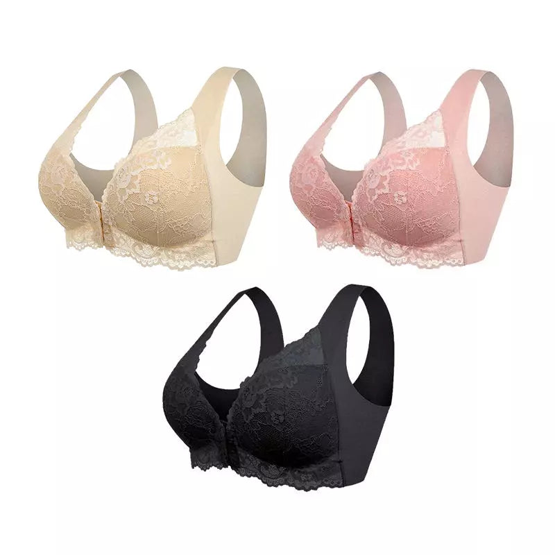 Janice | Soutien-gorge Sans Fil Galbant Avec Fermeture Frontale