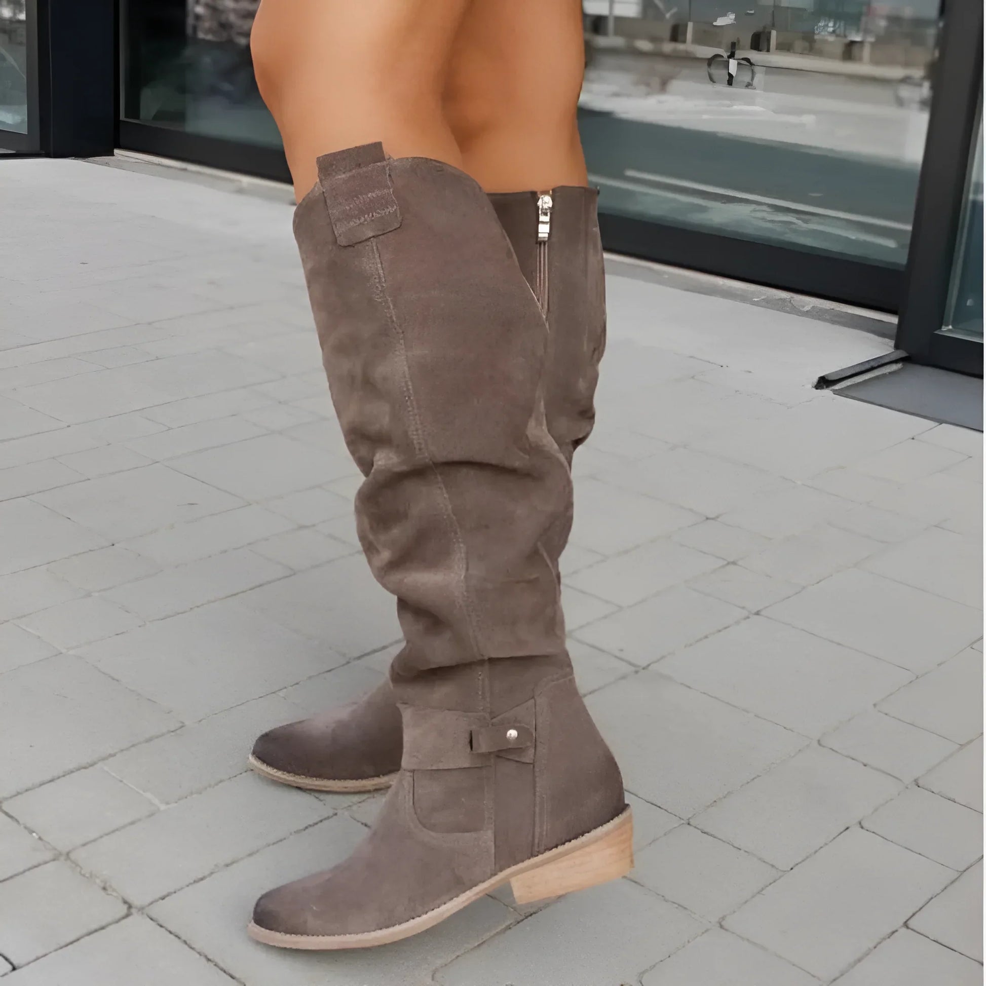 Margaret - Bottes en Cuir Premium pour Femmes - Atelier Celeste Paris