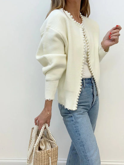 Amanda | Cardigan Perle