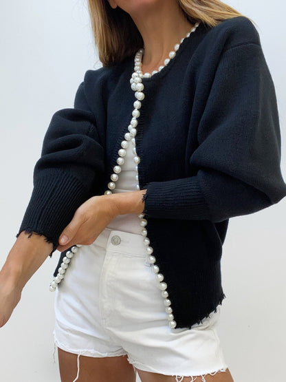 Amanda | Cardigan Perle