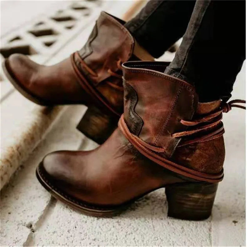 WENDY™ - Bottes western vintage