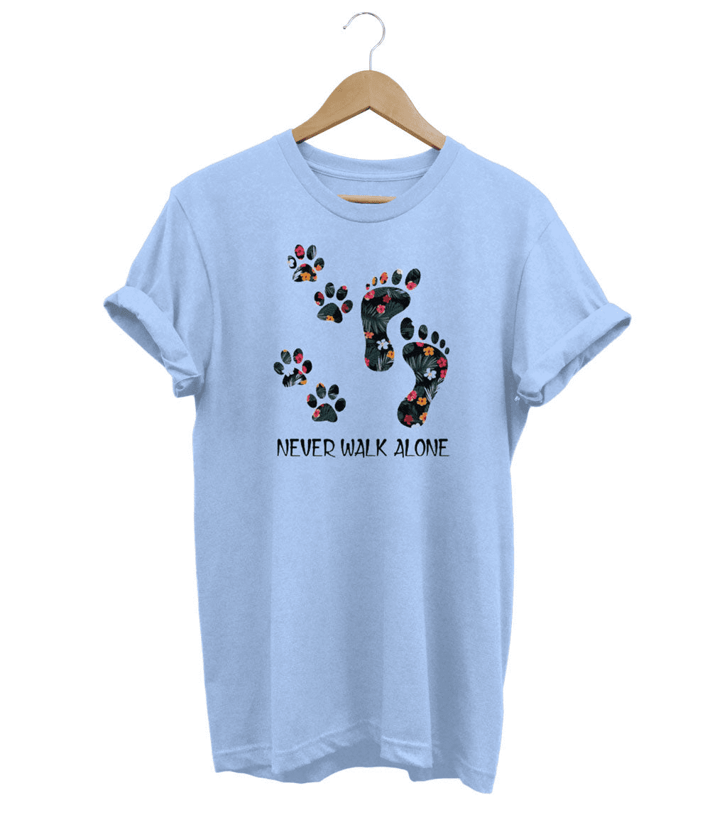 Paws | Never Walk Alone  T-shirt - Atelier Celeste Paris