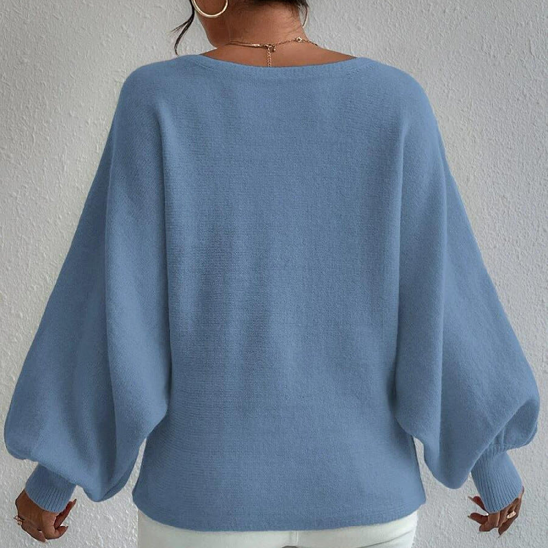 Kellyn™ | Pull en tricot oversize avec motif en vagues