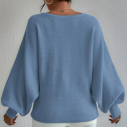 Kellyn™ | Pull en tricot oversize avec motif en vagues