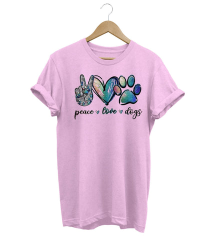 Peace, Love & Dogs T-Shirt - Atelier Celeste Paris