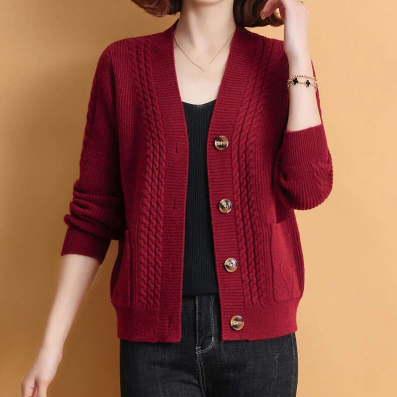 Keller™ | Cardigan classique à boutons