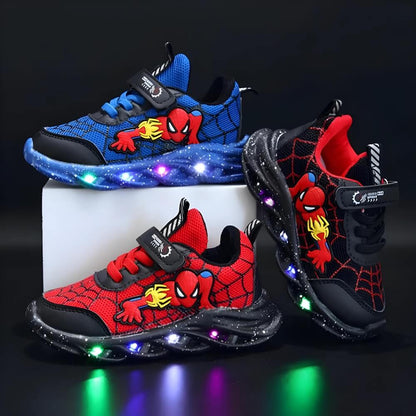 SpiderKicks™ | Chaussures éclairées par LED pour enfants