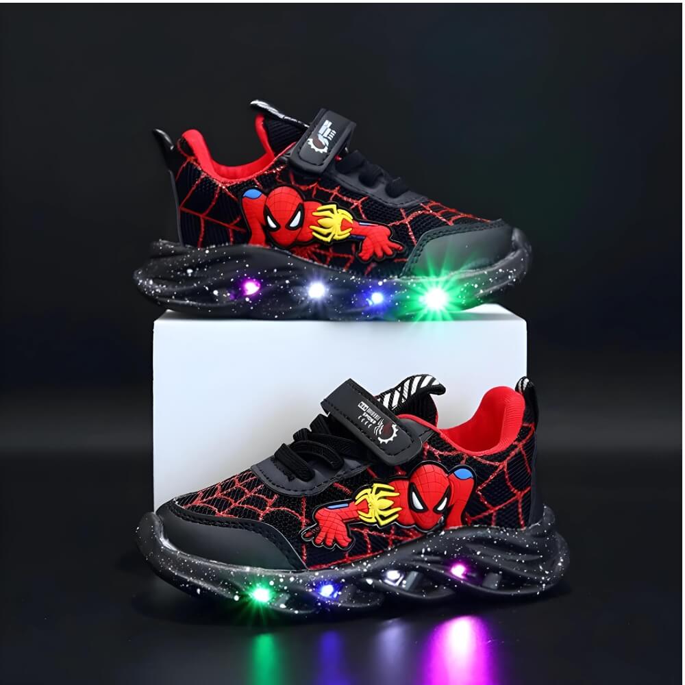 SpiderKicks™ | Chaussures éclairées par LED pour enfants