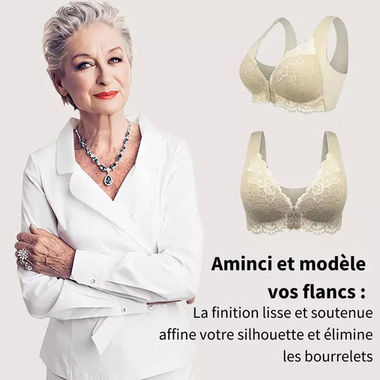 Janice | Soutien-gorge Sans Fil Galbant Avec Fermeture Frontale