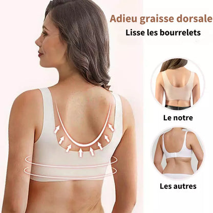 Janice | Soutien-gorge Sans Fil Galbant Avec Fermeture Frontale