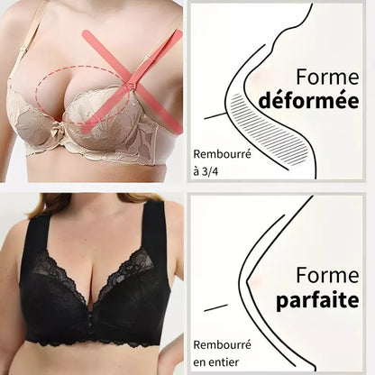 Janice | Soutien-gorge Sans Fil Galbant Avec Fermeture Frontale