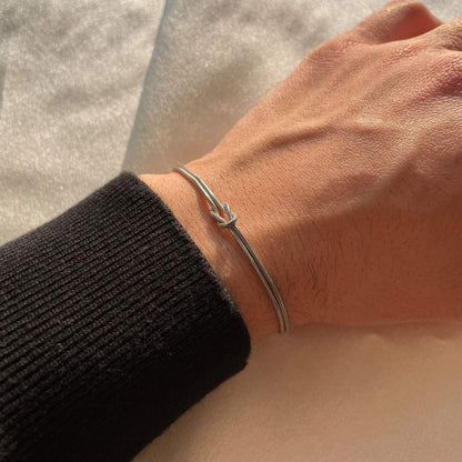 BRACELET VAHLERY À NŒUDS MINIMAL - Atelier Celeste Paris