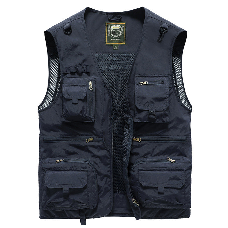 Tony™ - Gilet d'été avec plusieurs poches - Atelier Celeste Paris