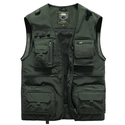 Tony™ - Gilet d'été avec plusieurs poches - Atelier Celeste Paris