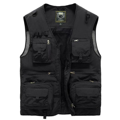 Tony™ - Gilet d'été avec plusieurs poches - Atelier Celeste Paris