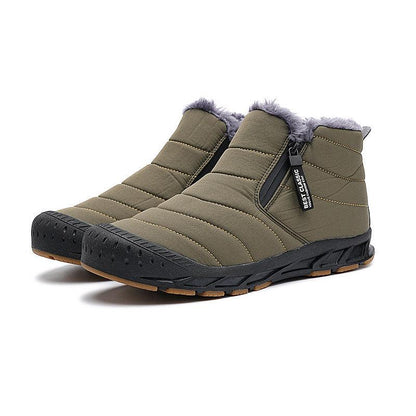 Parker | Bottes de neige chaudes et imperméables avec fourrure synthétique