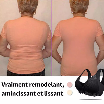 Janice | Soutien-gorge Sans Fil Galbant Avec Fermeture Frontale